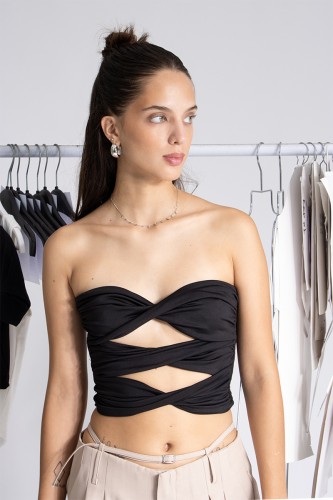 STRAPLESS MILLA NEGRO