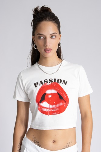 BABY TEE PASSION BLANCO